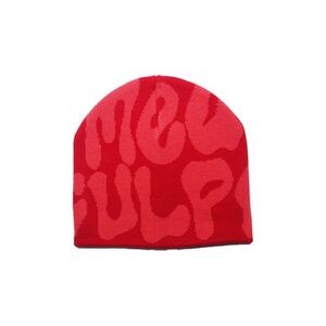 Mea Culpa All Red Funday Beanie BRAND NEW NEVER WORN ❤️❤️❤️